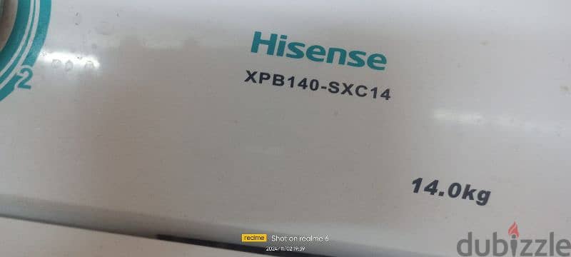 Hisense Semi auto Washing Machine 2