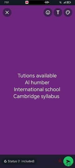 tutions available for all. CBSE and international 0