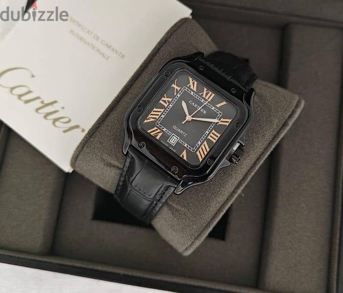 Cartier leather watches 0