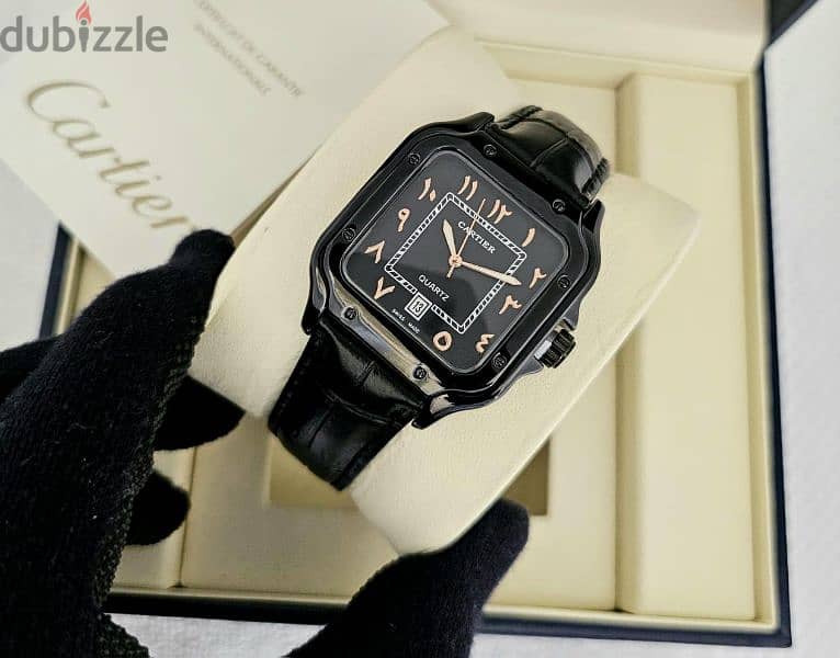 Cartier leather watches 6