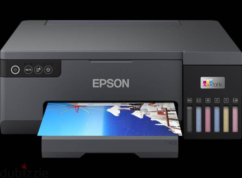 طابعة حرارية L8050 epson مع مكبس حراري 1