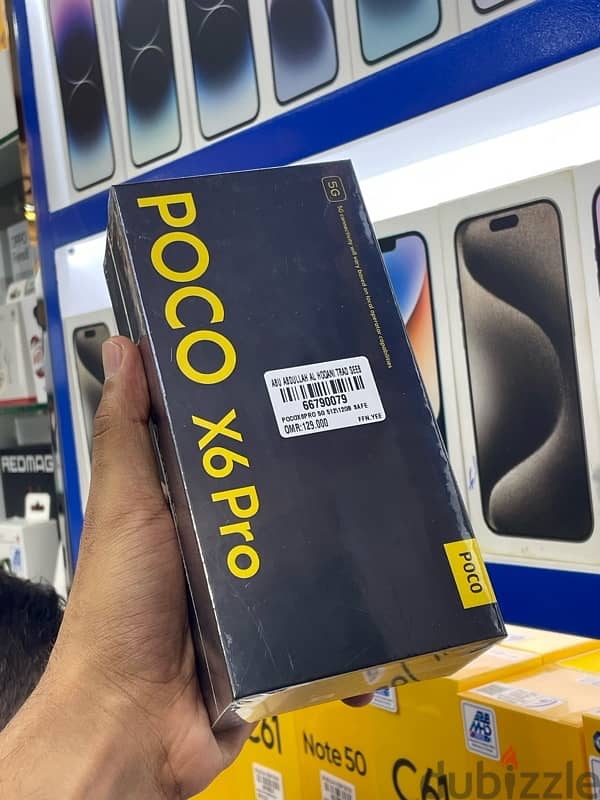 pocoX6 pro 512/12gb 5g network clean good brand new 0