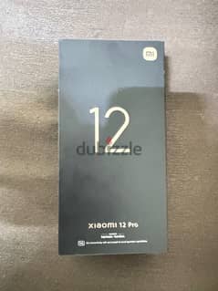 Xiaomi 12 Pro 5G 256GB Black 5G Smartphone 0