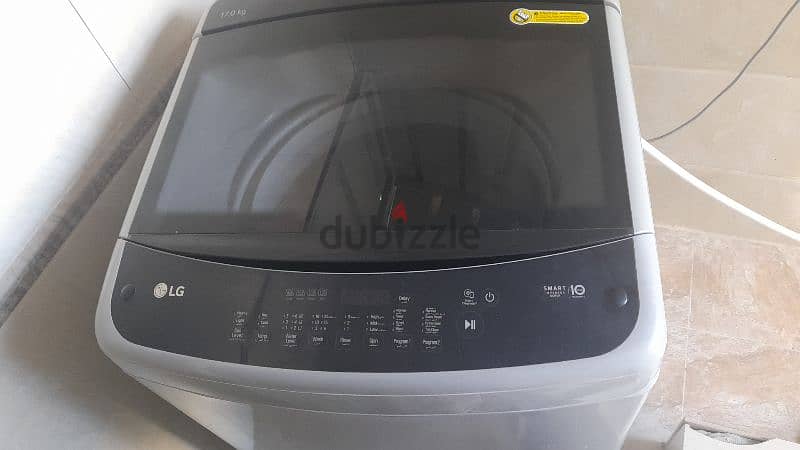 LG washing machine, rarely used, 17 kg 4