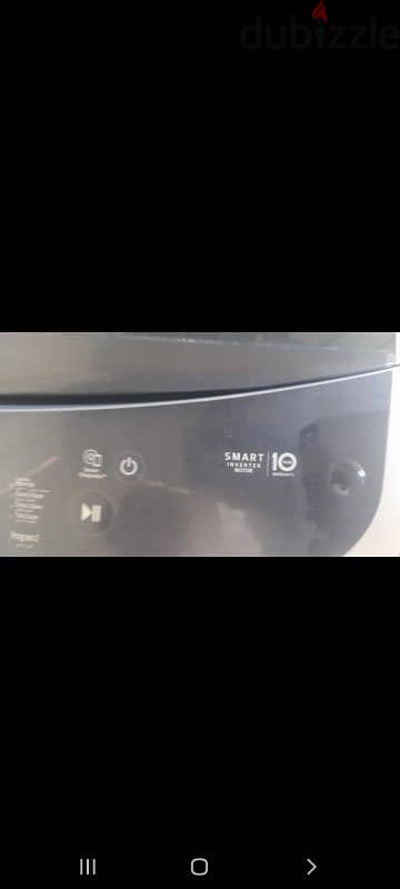 LG washing machine, rarely used, 17 kg 7