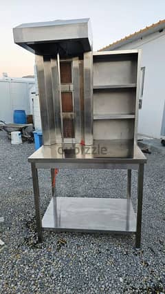 Stainless Steel Shawarma Maker Machine 0