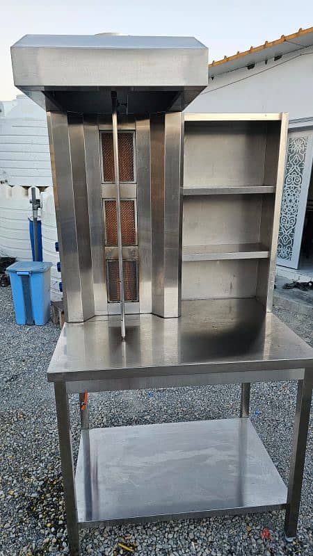 Stainless Steel Shawarma Maker Machine 1