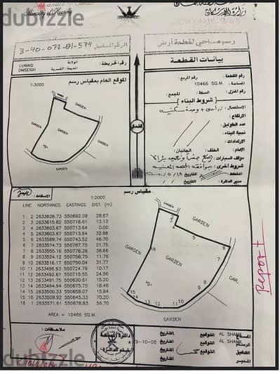 ارض زراعية تصلح سكنية و تصلح استراحة