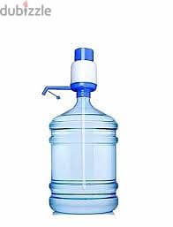 SPRING WATER BOTTLE WITH PUMP