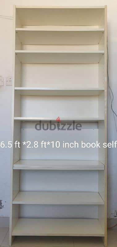 book self  and study table  for sale