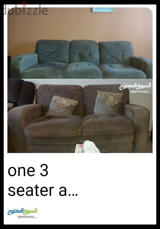 sofa set 3 seater and 2 seater 0