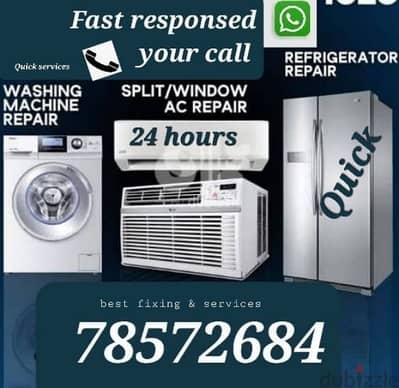 SENIOR TECHNISHAN FRIDGE REFRIGRATOR AND WASHER DRYER MACHINE