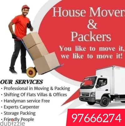 house shifting and packing. . .