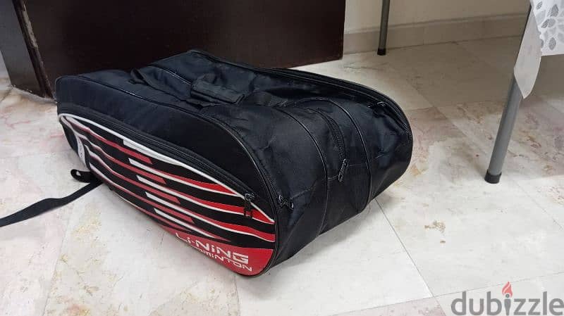 Li-Ning Flash Triple Zipper Badminton kit Bag 0