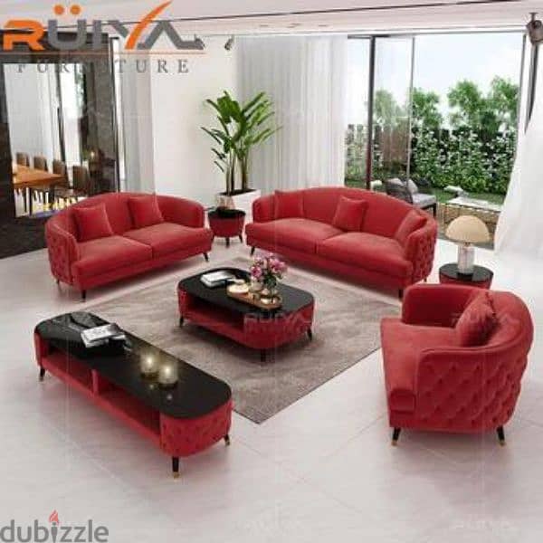 brand new sofa with l shape with bad 4