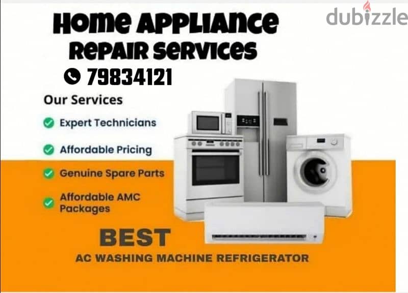 AC WASHING MACHINE REFRIGERATOR REPAIR & SERVICE 0