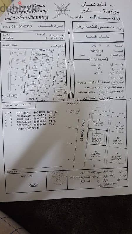 ارضين شبك في مزرع الحرادي بالقرب من مسجد السور 1