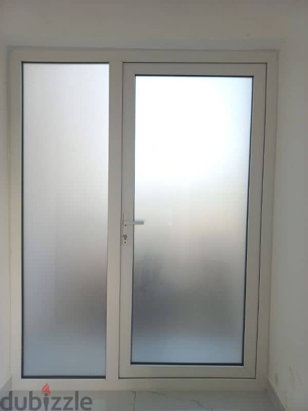 uPVC Doors with frosted glass 0