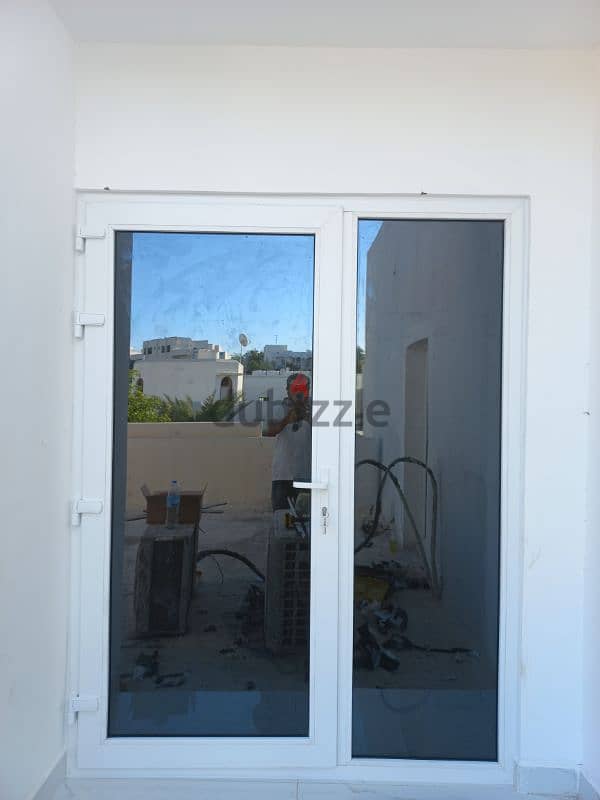 uPVC Doors with frosted glass 1