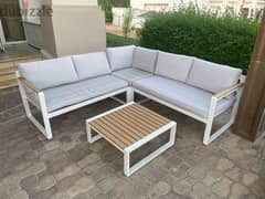 Outdoor Sofa and Table 0