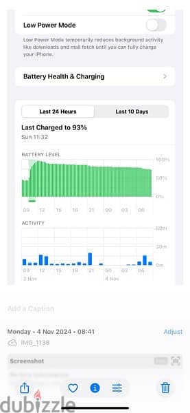 Iphone 14 pro max Battery health 100% 6