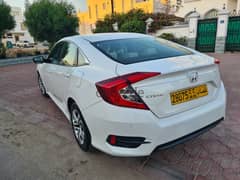 90 RO monthly Honda Civic 2018 Oman dealer service Full insurance 0