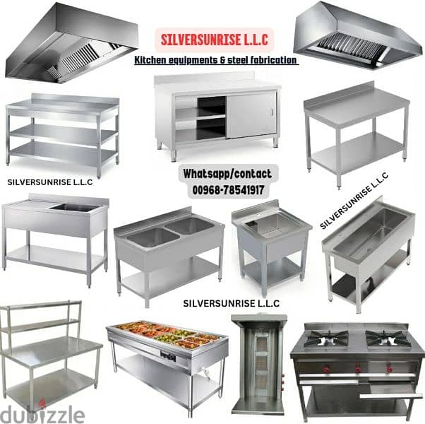 stainless steel fabrication & coffieshop equipments available 3