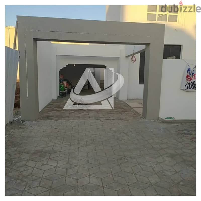 ADV108** 4bhk + maid’s Ground Floor villa for rent  located in Mawaleh 1