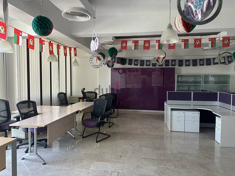 offices space for rent in Qurum للايجار بالقرم مكاتب 4