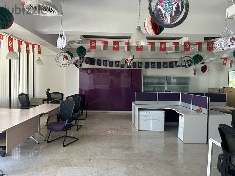 offices space for rent in Qurum للايجار بالقرم مكاتب 5