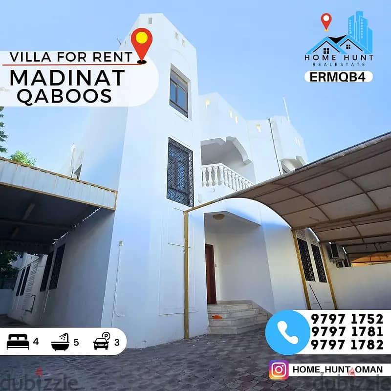 MADINAT QABOOS | CLASSIC 4BR VILLA 0