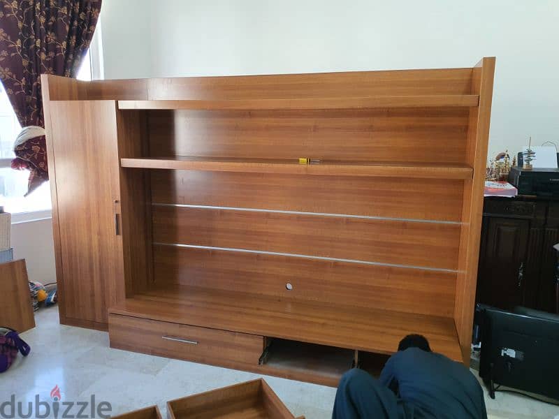 Home Centre TV Cabinet with all accessories in excellent condition 0