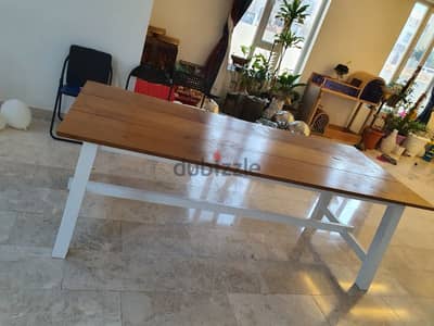 Home Centre Large Garden Table For Sale