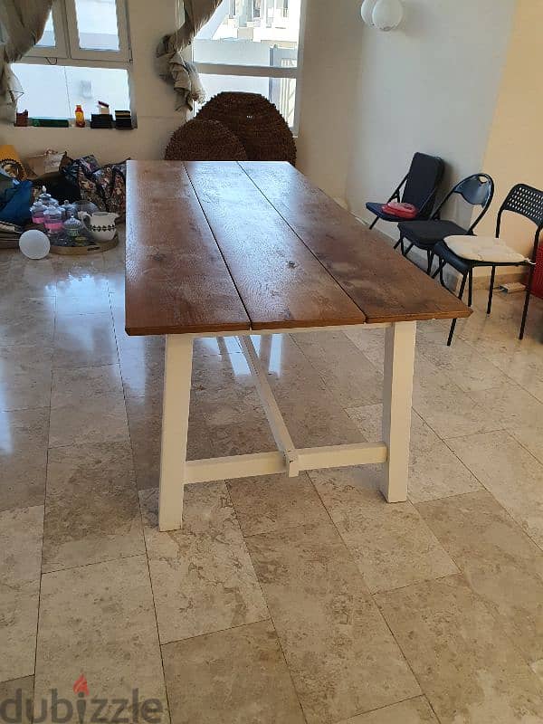 Home Centre Large Garden Table For Sale 1