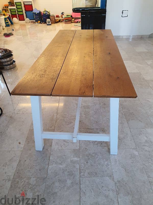 Home Centre Large Garden Table For Sale 3