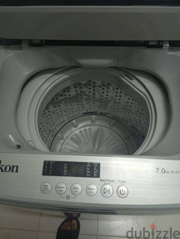 Khoud state, iKon 7k washer machine used only for 1 month 3