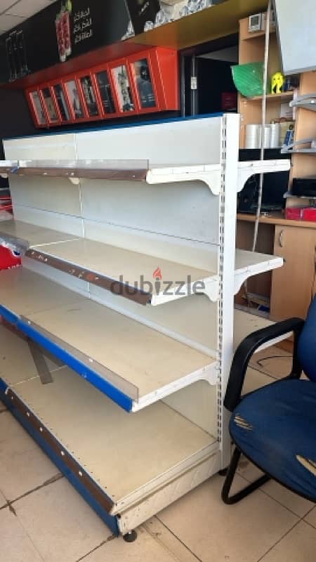 used shelf supermarket 2