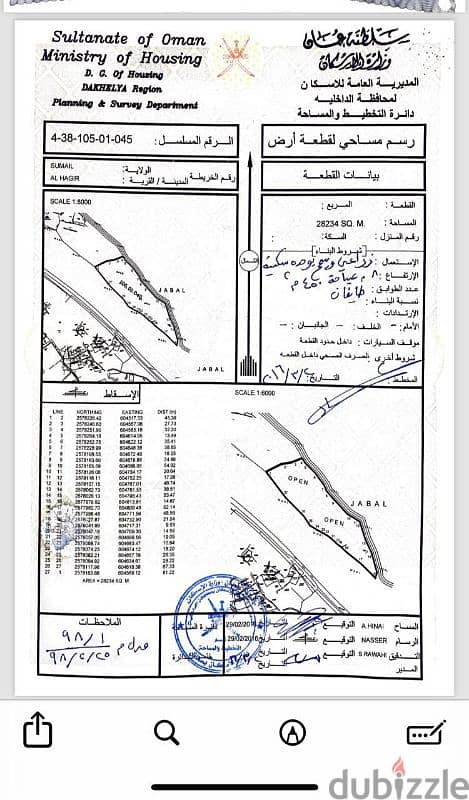 أرض زراعية بمساحة كبيرة جدا تزيد عن 28 ألف متر مربع 2