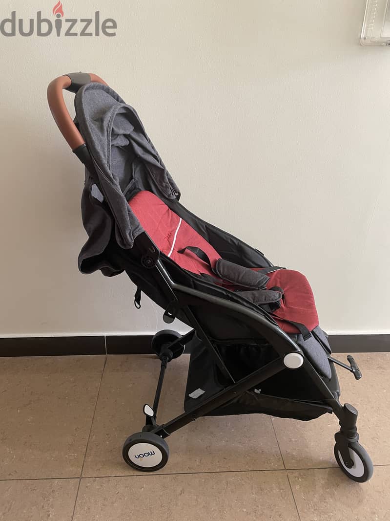 Moon stroller lightly used 3