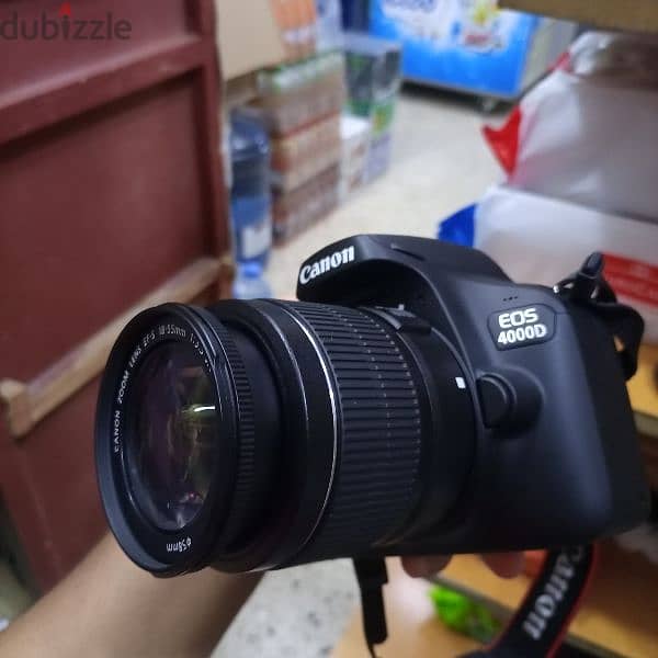 canon 4000d with 18-55mm lens for Sell 2