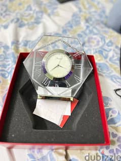 baccarat crystal Harcourt abysse clock luxury original made in France 0