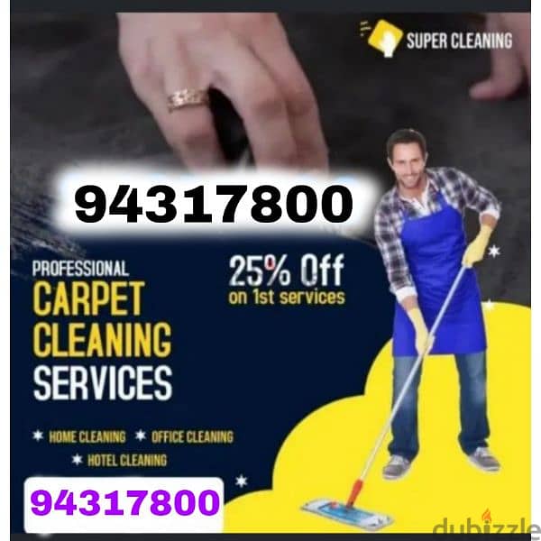 home villa apartment office deep cleaning services 0