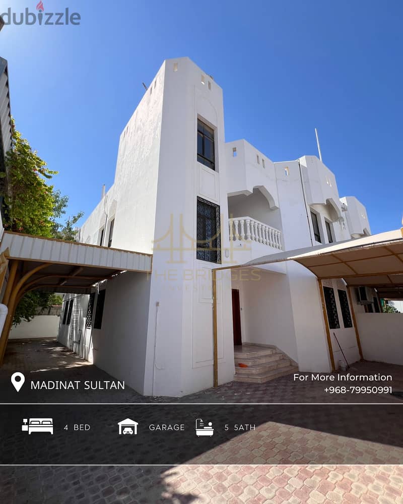 MADINAT QABOOS | CLASSIC 4BR VILLA FOR RENT 0