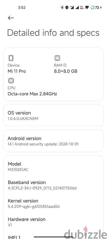 Mi 11 Pro 2