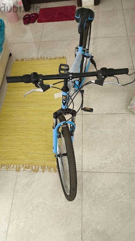 bike new blue adult size 5