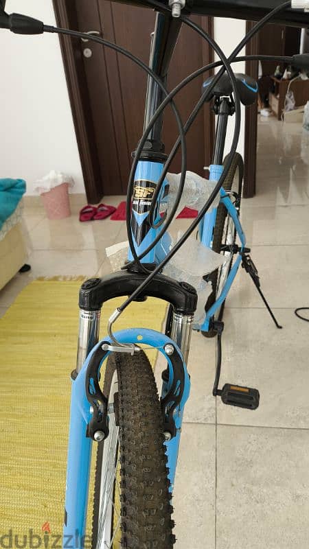 bike new blue adult size 7