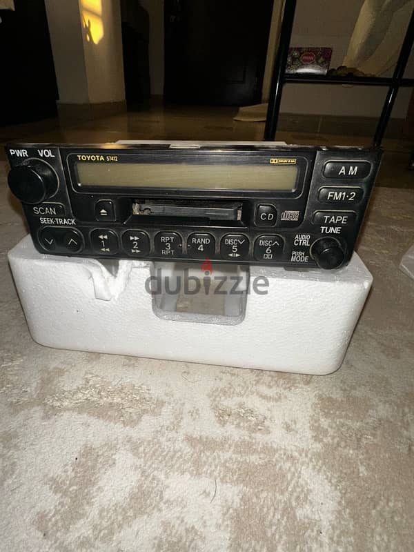 Original Radio for Land Cruiser 2002 راديو وكالة 2