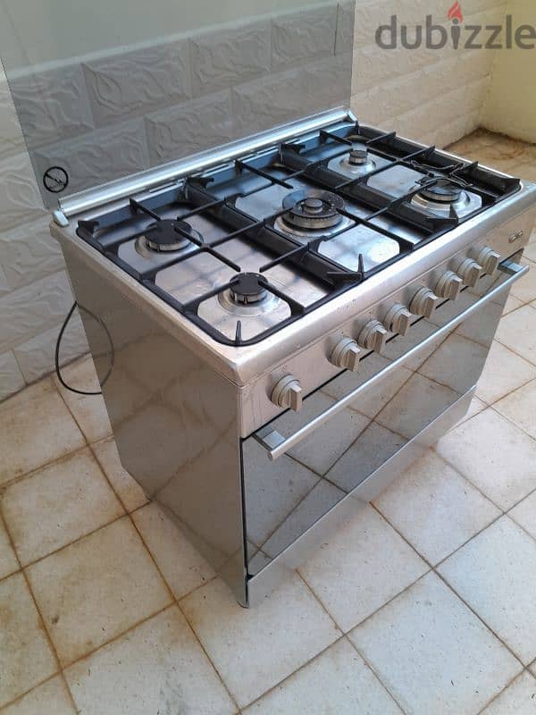 cooking rang aristone itlaly 5 burner 3