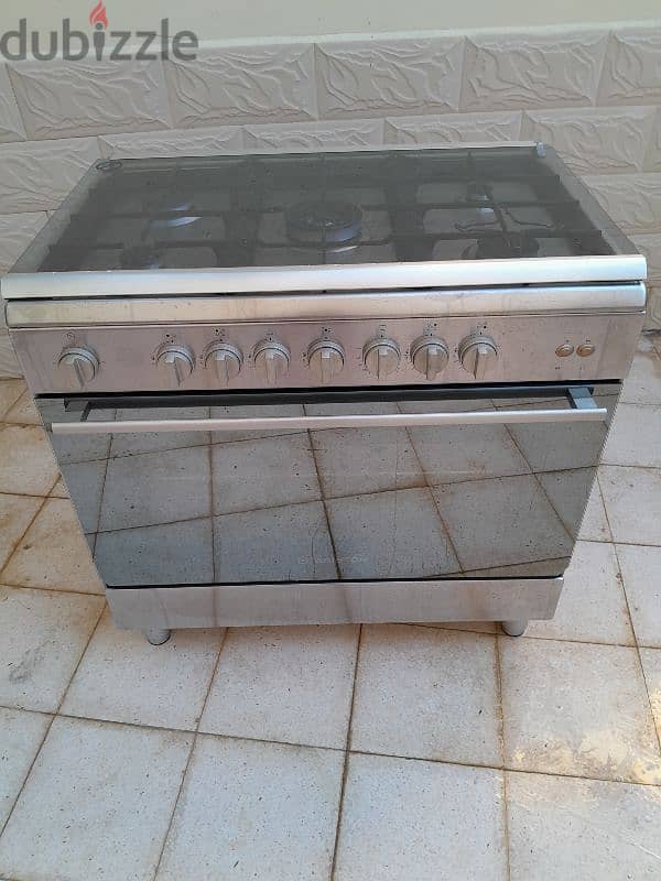 cooking rang aristone itlaly 5 burner 6