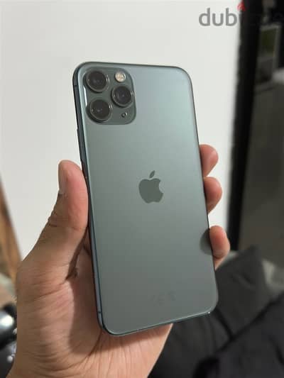 IPhone 11 Pro , 256 GB , 96% battery green color